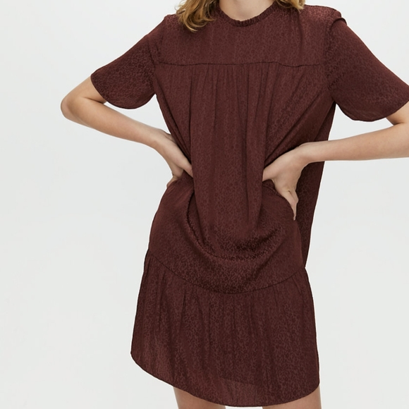 Aritzia Little Moon Campari Dress